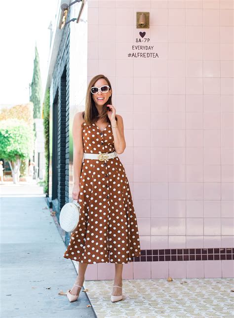 Gucci Polka Dot Dress .